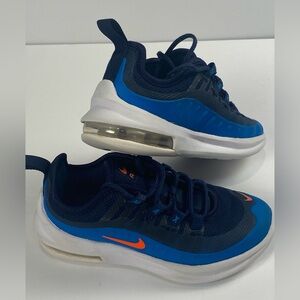 Nike Air Max Axis AH5223-402 Boys Shoes size 11C Blue